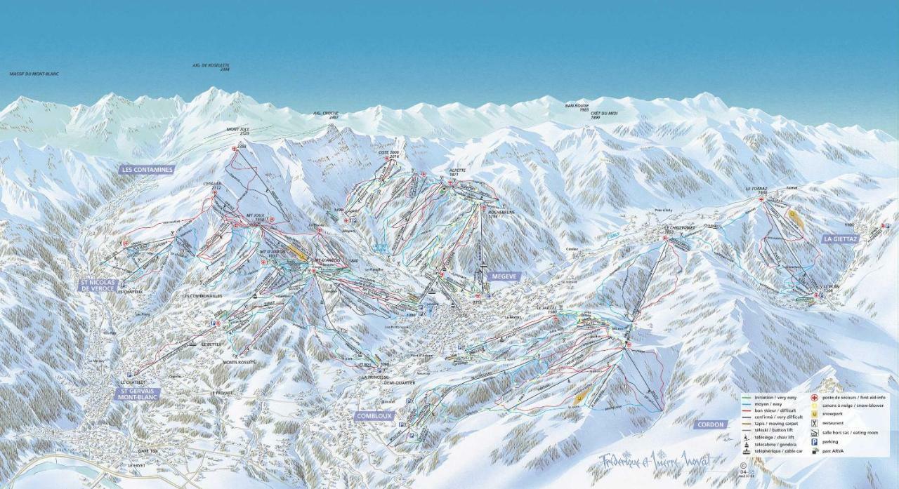 Appartamento Saint Gervais - Le Bettex T3 Duplex Esterno foto